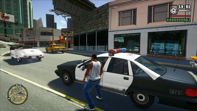 GTA San Andreas presented one of the best virtual playgrounds in the history of gaming that was ripe for modding (Image Credits: GamingAbsolute, YouTube)