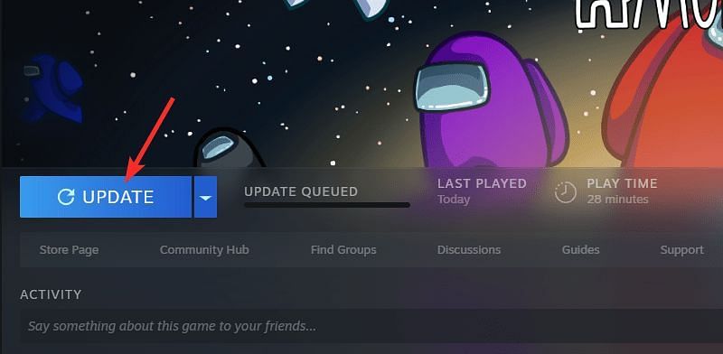 Featured image of post How To Update Among Us On Steam - On your laptop, open the steam and go to the library section.