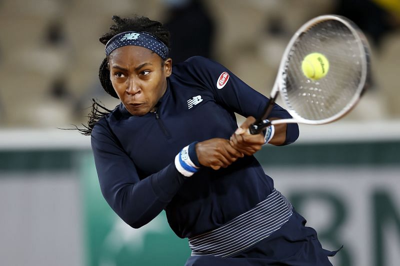 Coco Gauff at the 2020 French Open