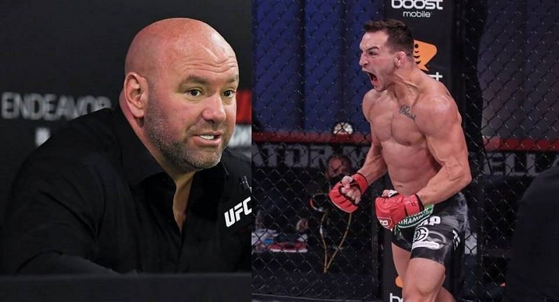 Dana White is impressed by Michael Chandler&#039;s willingness to take on the biggest challenges available