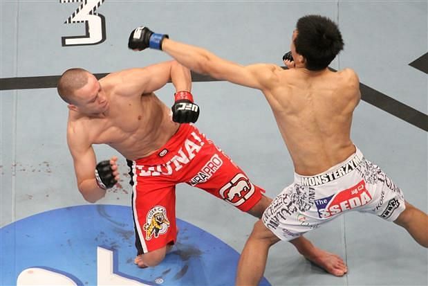 The Korean Zombie&#039;s knockout of Mark Hominick is the fastest in UFC Featherweight history