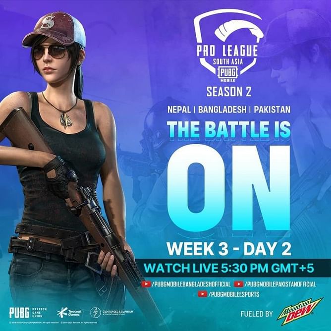 PUBG Mobile: PMPL Season 2 South Asia Week 3, Day 2 Overall Standings