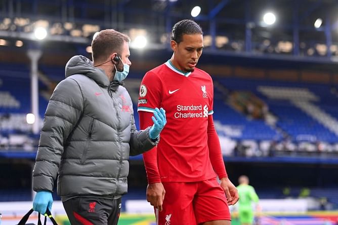 Former Premier League star suggests Jordan Pickford should be banned for as long as Liverpool defender Virgil van Dijk is out