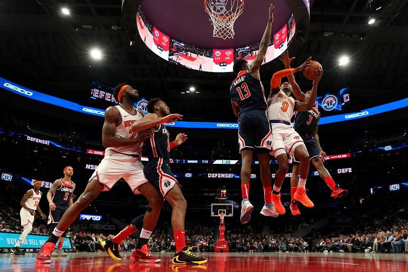 New York Knicks v Washington Wizards