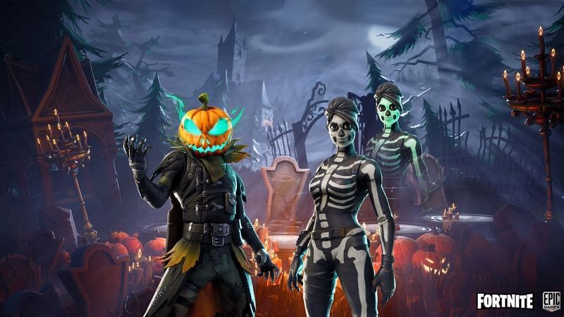 Fortnite Halloween Update Leaks Helicarrier Poi New Heavy Weapon Skins And More