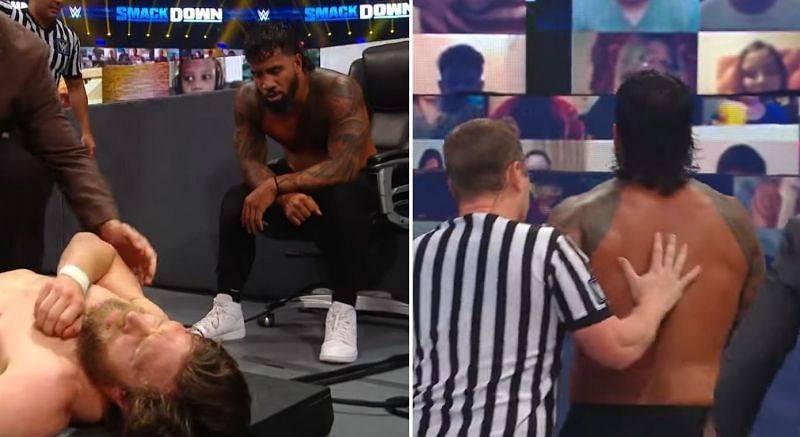 Jey Uso wasn&#039;t done with Bryan after SmackDown ended
