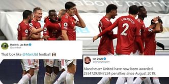Twitter explodes as Manchester United record stunning 4-1 victory against Newcastle United
