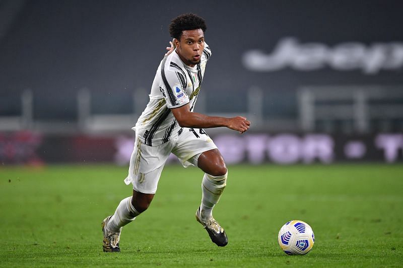 Weston McKennie in action for Juventus