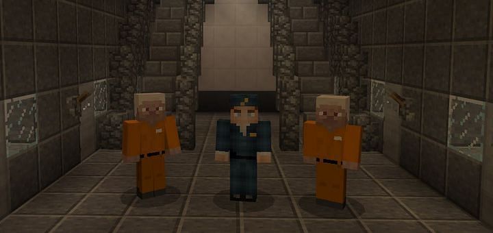 Escape From The Prison for Minecraft Pocket Edition