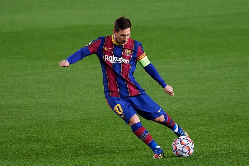 Barcelona captain Lionel Messi