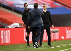 What Frank Lampard told Ole Gunnar Solskjaer during Chelsea's draw against Manchester United