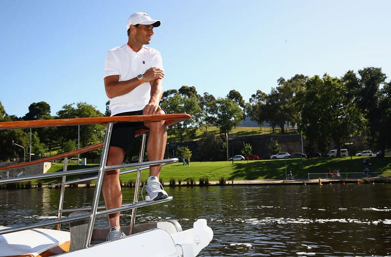 Rafael Nadal loves the sea.