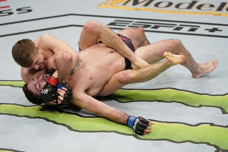 Bryce Mitchell pulled off the UFC&#039;s second-ever twister in December 2019.