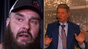What Braun Strowman said to Vince McMahon backstage immediately after losing the Universal Championship