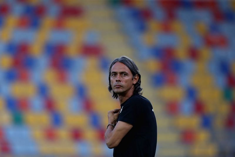 Benevento Calcio manager Pippo Inzaghi