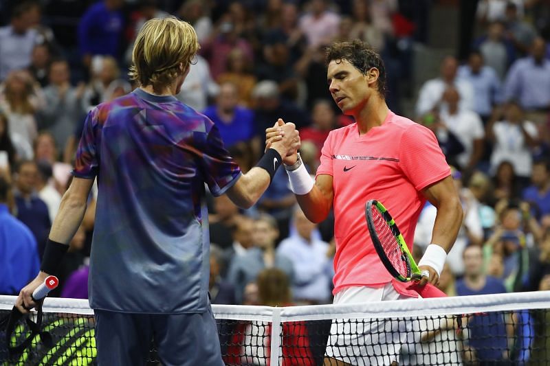 "Rafael Nadal is the best athlete in history" Andrey Rublev