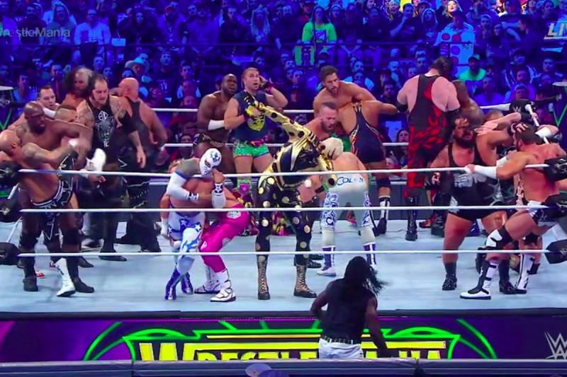 The Battle Royal at WrestleMania