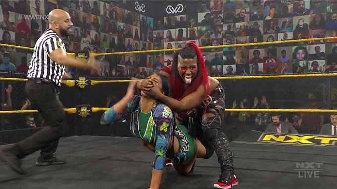 Ember Moon gets a nasty submission victory on NXT tonight