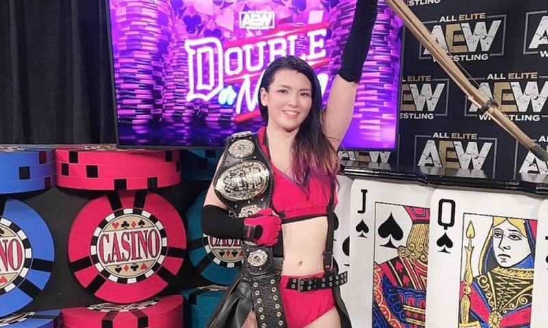 Hikaru Shida posts heartfelt message on one-year anniversary as AEW Women's Champion