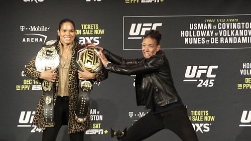 Amanda Nunes and Germaine de Randamie are both regarded as highly skilled KO artists