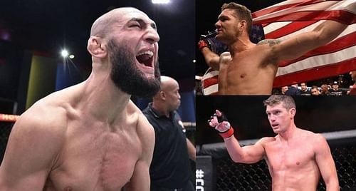 Khamzat Chimaev is willing to fight Chris Weidman and Stephen Thompson