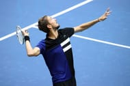 Daniil Medvedev during the 2020 US Open last month