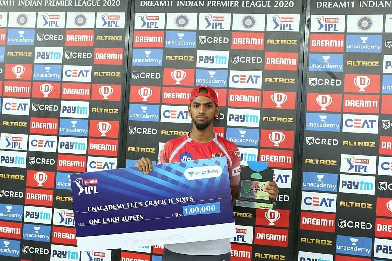 Nicholas Pooran was the only KXIP batsman to put up a fight against SRH [P/C: iplt20.com]