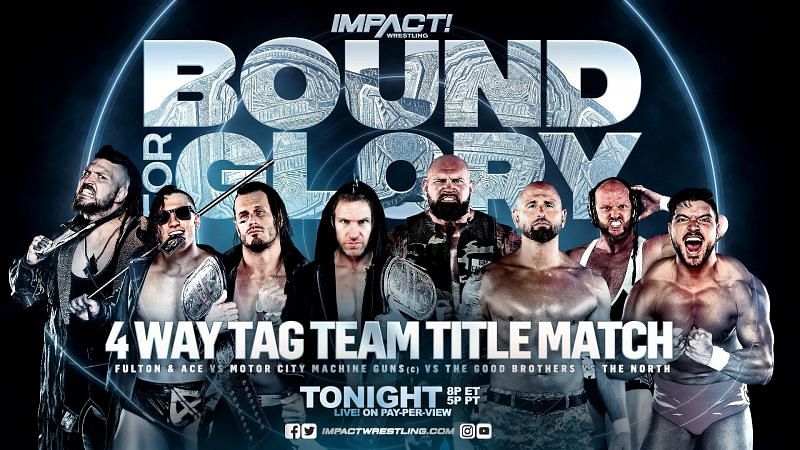 Who would walk out with the IMPACT Tag Team Titles? 