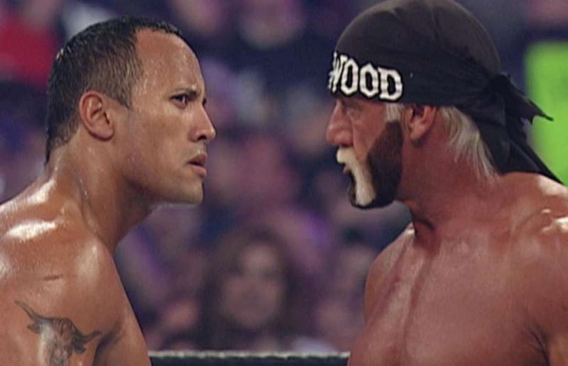 The Rock and Hogan are two of the biggest stars of all time