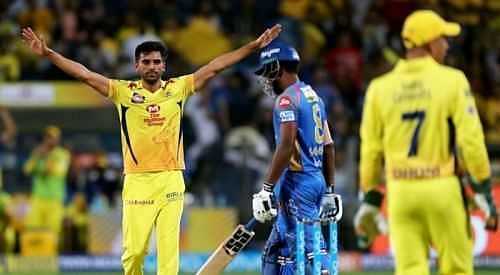 Deepak Chahar. Pic: IPLT20.COM