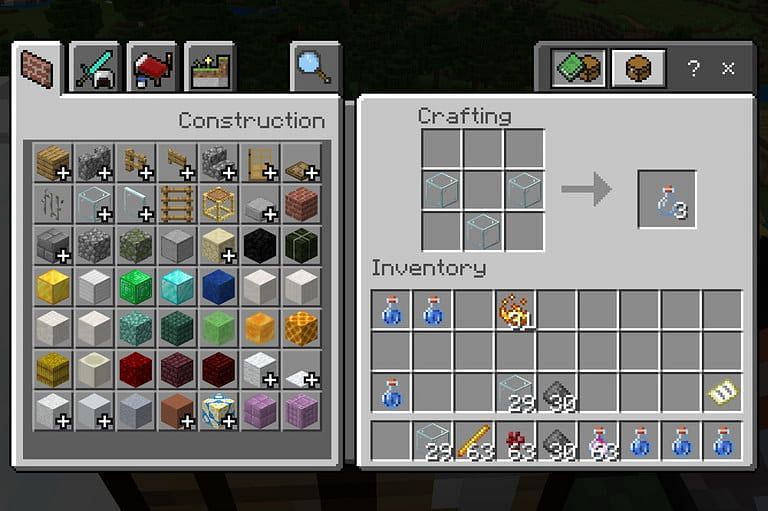 How to make potions in Minecraft