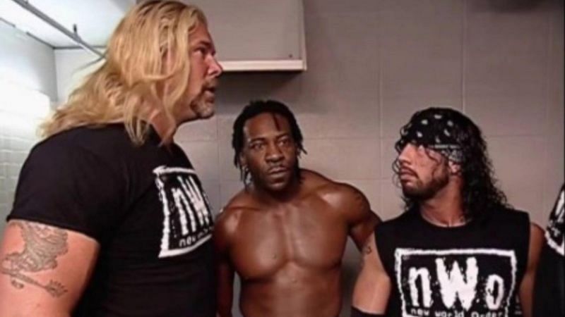 Booker T did not spend long in the nWo