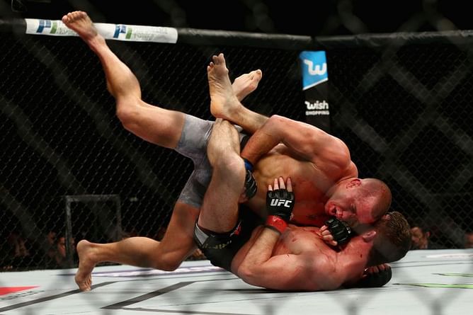 Georges St-Pierre's BJJ coach reveals how the grappling exchanges between him and Khabib Nurmagomedov will go