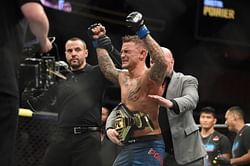 UFC lightweight Dustin Poirier could get a tattoo after losing a KO-bet to American Top Team teammate Sabah Homasi