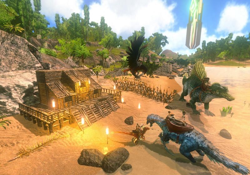 games like ark and minecraft