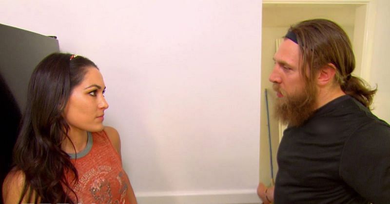 Brie Bella and Daniel Bryan.