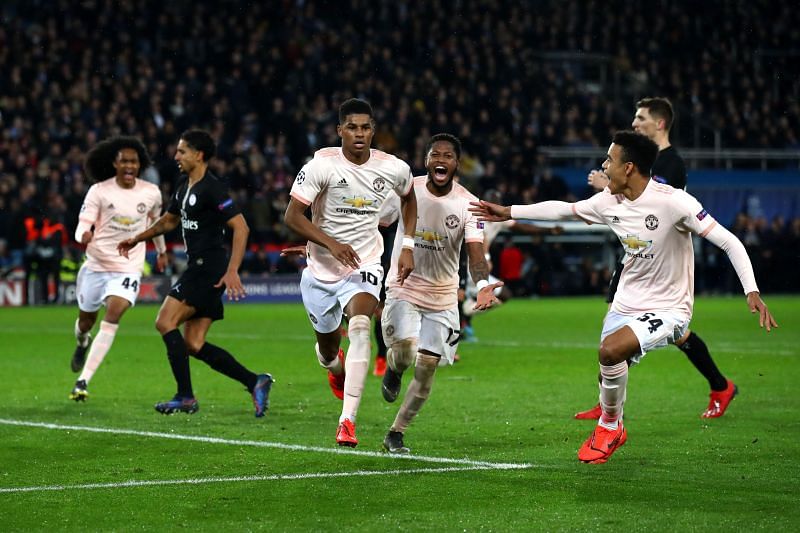 Paris Saint-Germain will host Manchester United on Wednesday