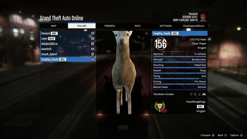 GTA Online: How to turn into an animal