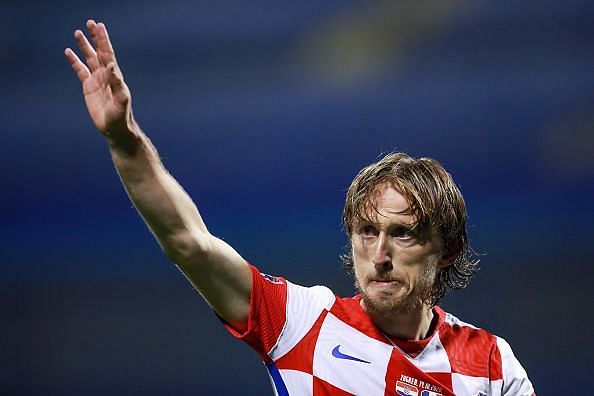 Croatian captain and legend Luka Modric