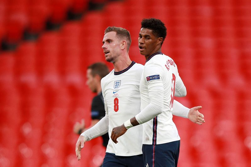 Did Jordan Henderson go down a little too easily for England&#039;s penalty, that was scored by Marcus Rashford?