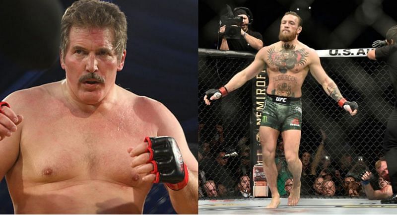 Dan Severn and Conor McGregor