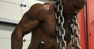 The Rock suffers injury during workout; Says he required stitches