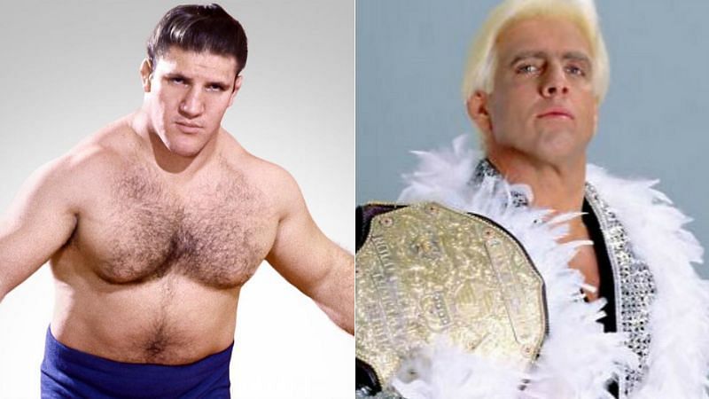 Bruno Sammartino and Ric Flair are icons of the wrestling business