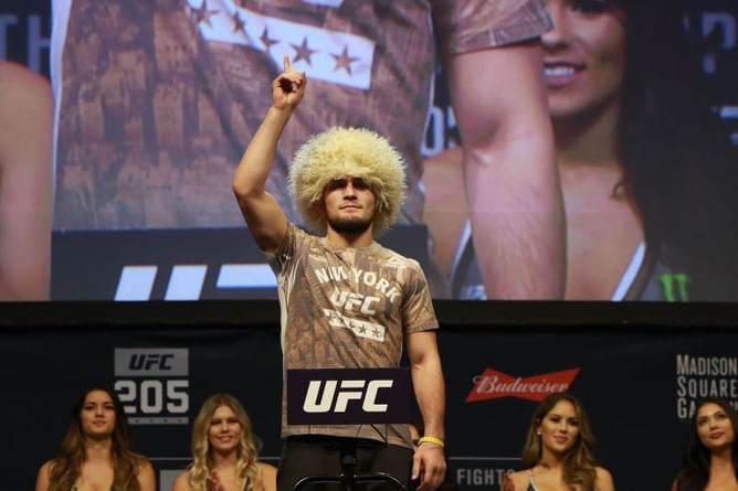 UFC 254 weigh-in results: Khabib Nurmagomedov and Justin Gaethje make championship weight