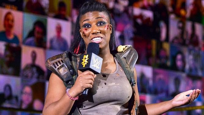 Ember Moon thanks Bo Dallas; calls him "the real MVP" of her NXT return