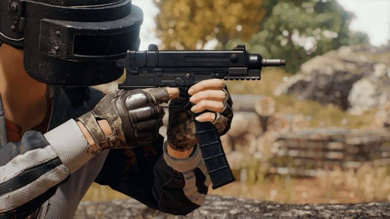 Assessing the UZI&#039;s damage stats in PUBG Mobile (Image credits: Pinterest)