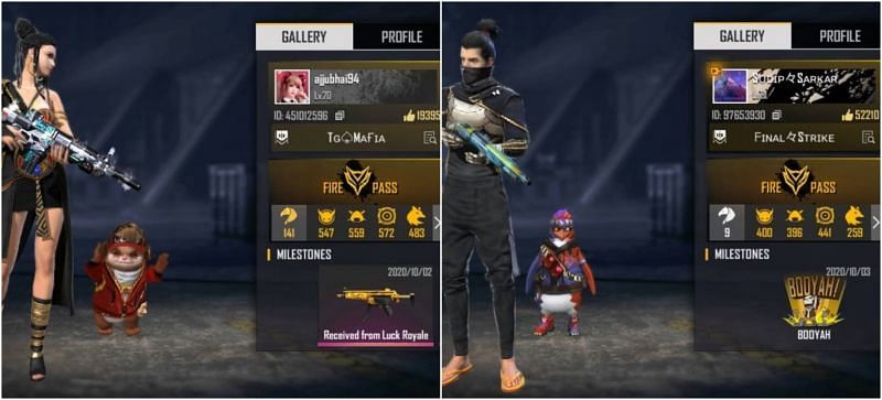 Total Gaming vs Sudip Sarkar: Who has better stats in Free Fire?