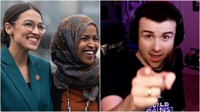 WATCH: DrLupo defends AOC and Ilhan Omar from disgruntled fan during Among Us Twitch stream, wins over the internet