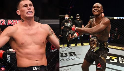 Darren Till and Israel Adesanya