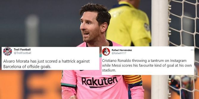 Twitter explodes as Barcelona record 2-0 away victory against Juventus